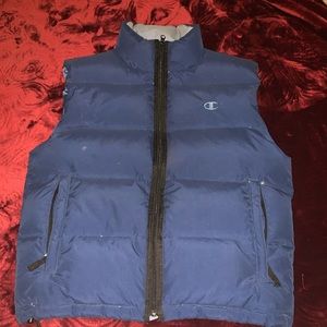 Used vintage Champion puffer vest